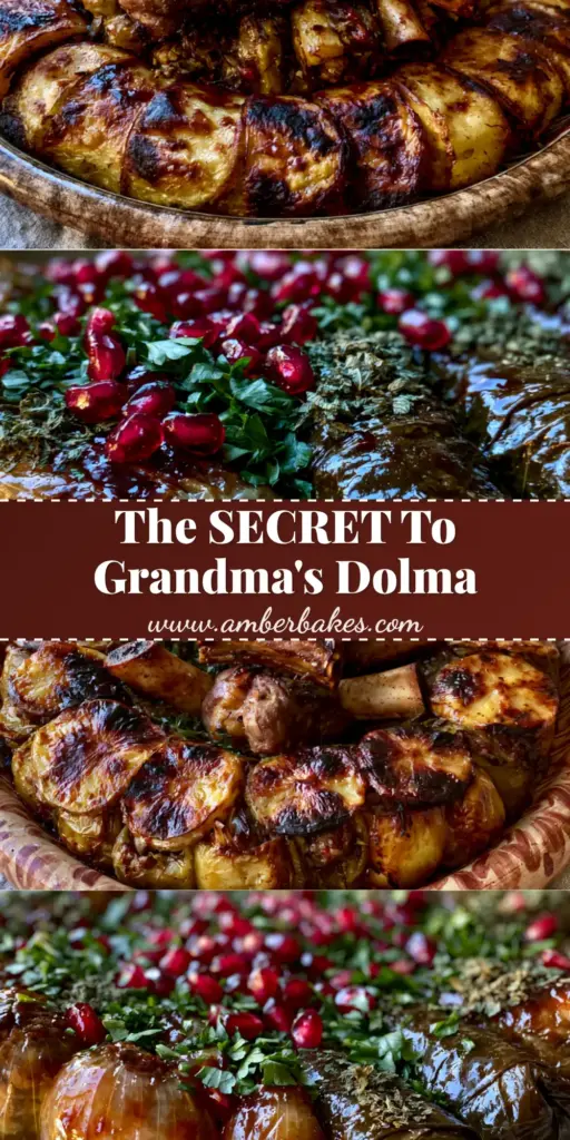 A towering platter of authentic Iraqi Dolma featuring caramelized potatoes and lamb ribs. (Iraqi recipes)
