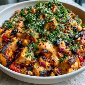 Close-up of Roasted Sweet Potato Black Bean Salad showing charred edges on potato cubes and glossy black beans under natural light.