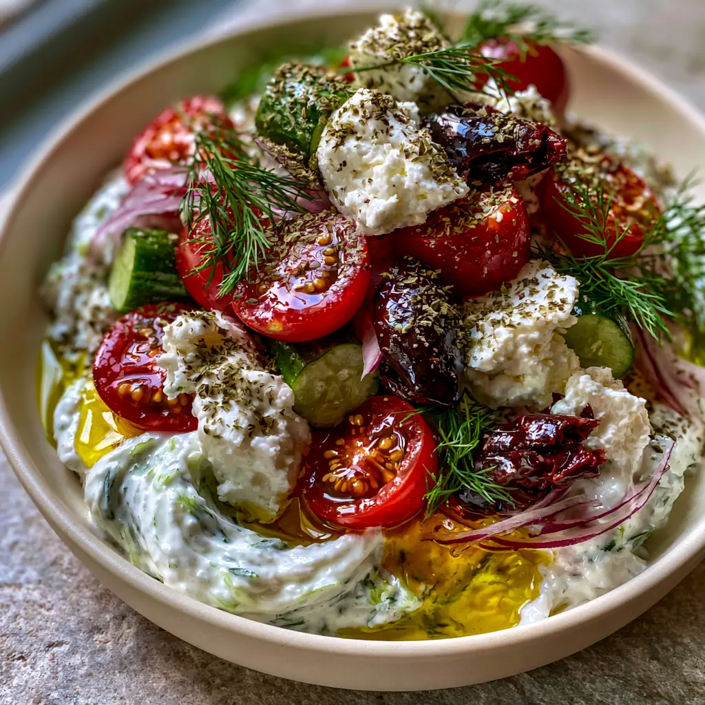 A close-up of glossy Kalamata olives and sheep milk feta crumbles, perfect for Greek appetizer recipes.